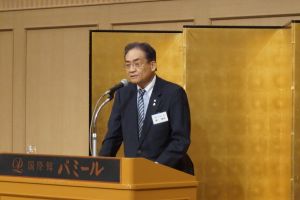 堰八会長　総会挨拶