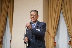 　日加友好北海道議会議員連盟 会長 村田 憲俊 様　乾杯のご発声