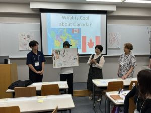 学生さんとの共同作業は新鮮です