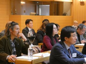 協会会員、一般聴講、学生さんも熱心に聴講されました