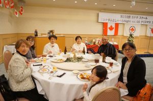 カナダ旅行のお土産話に花が咲きます