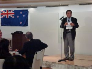 NPO法人札幌ニュージーランド協会　田尻稲雄会長